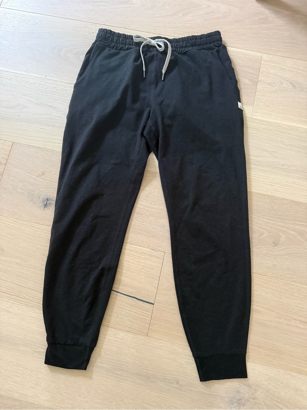 Vuori Black Heather Performance Joggers